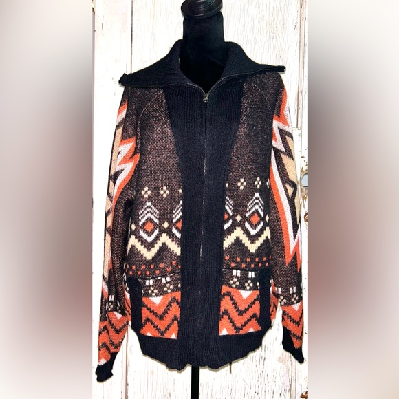 NWT- Azetic BOHO Zip-Up Sweater Jacket by NEW IN….., - Picture 2 of 10
